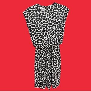 1980’s Cowprint Polyester Dress